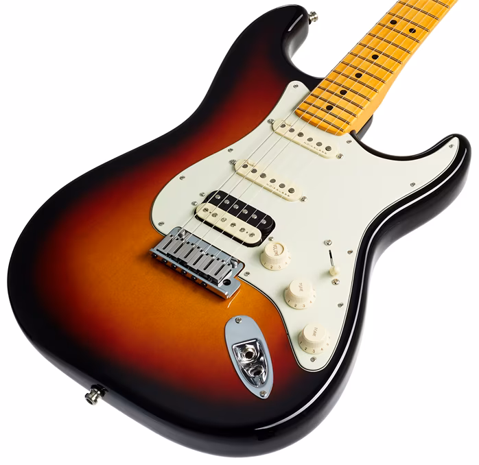 Fender American Ultra Stratocaster HSS MN UB - E-Gitarre