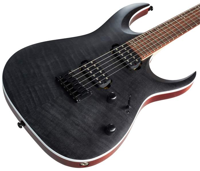 Ibanez RGA42FM Transparent Gray - E-Gitarre