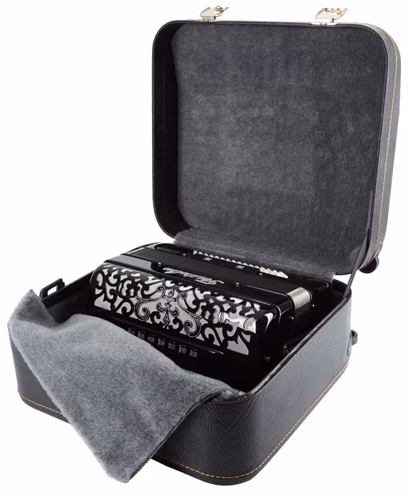 Fisitalia 37.34 Black - Tastenakkordeon