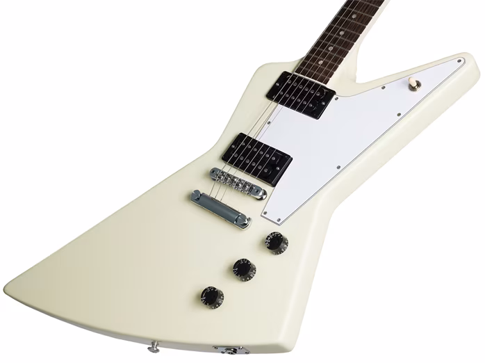 Gibson 70s Explorer Classic White - E-Gitarre