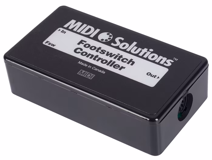 Midi Solutions Footswitch Controller - MIDI-Konverter