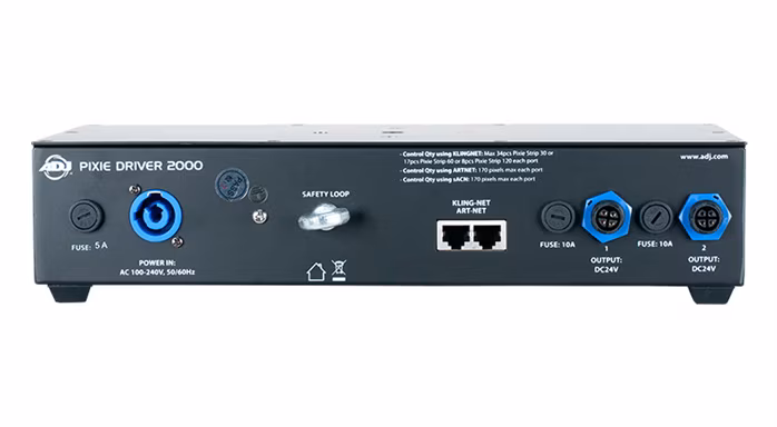 ADJ Pixie Driver 2000 - Steuerung-Driver