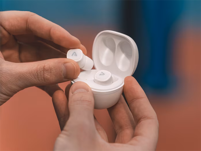 LAMAX Dots2 White wireless charging (ausgepackt) - Wireless-Headset