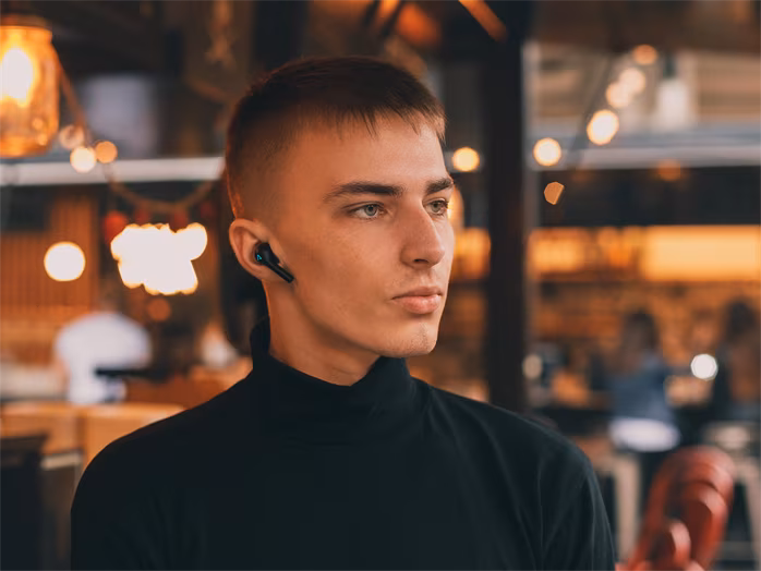 LAMAX Trims1 Black - Wireless-Headset