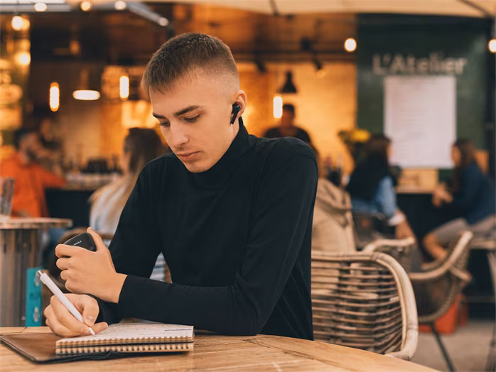 LAMAX Trims1 Black - Wireless-Headset