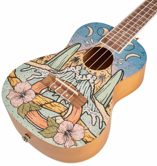 Bamboo U-23 Cool Beach - Akustische Ukulele