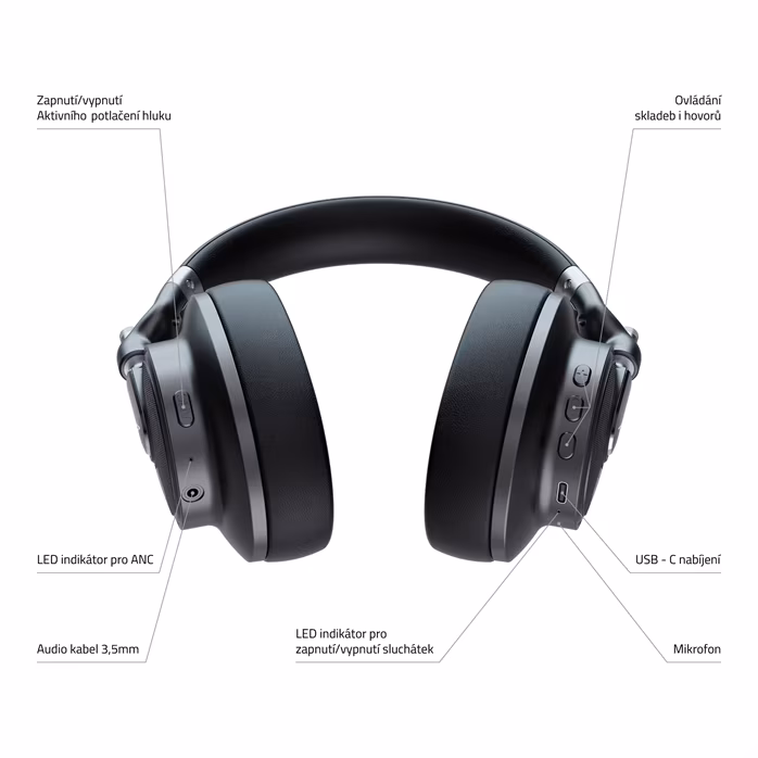LAMAX HighComfort ANC - Wireless-Headset