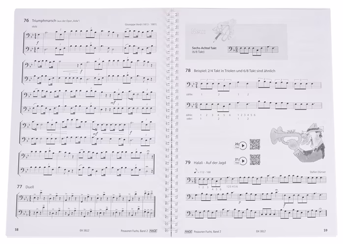 MS Posaunen Fuchs 2 - Posaunen-Schule für Anfänger