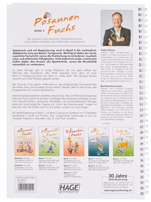MS Posaunen Fuchs 2 - Posaunen-Schule für Anfänger