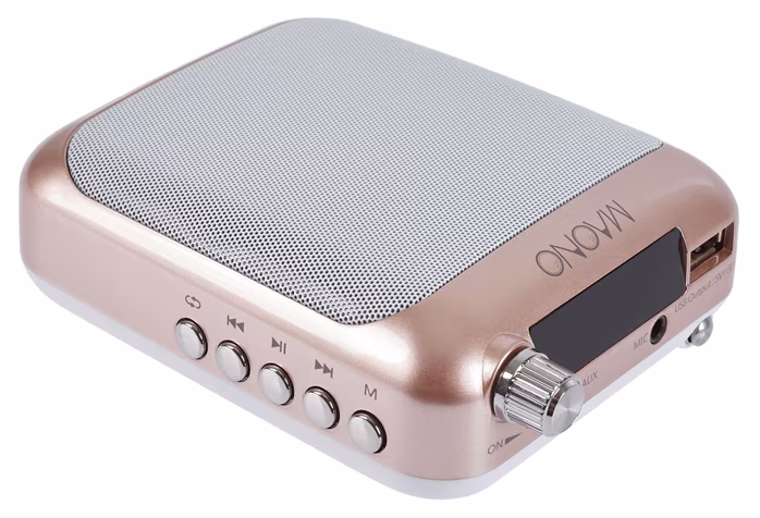 Maono AU-C01 Pink - Kondensator-Kopfbügelmikrofon