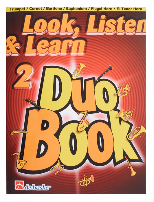 MS Look, Listen & Learn - Duo Book 2 - Trompeten-Schule für Anfänger