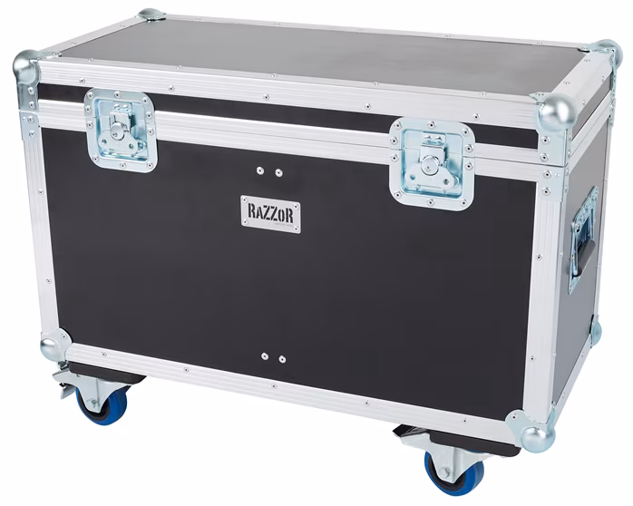 Razzor Cases 1xCAMEO TS 200 FC, 1x CAMEO TS 100 WW - Flight Case für Beleuchtung