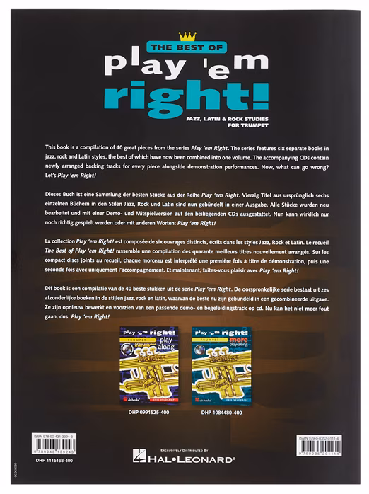 MS The Best of Play 'em Right - Trompete-Noten