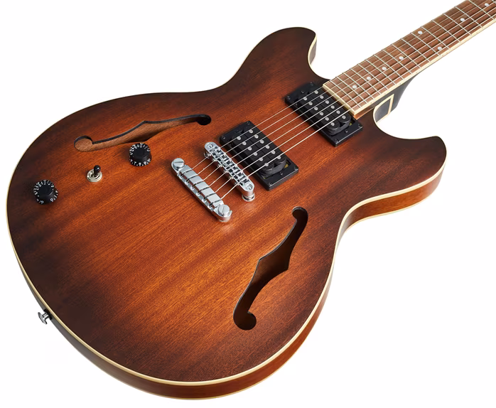 Ibanez AS53L Tobacco - Linkshänder semiakustische Gitarre