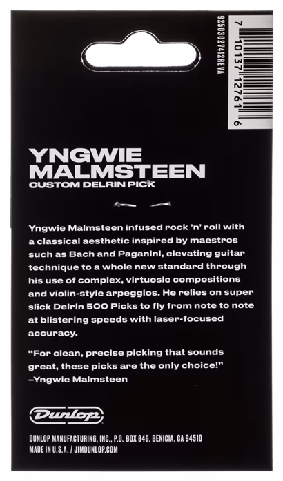 Dunlop Yngwie J. Malmsteen 1.5 - Plektren