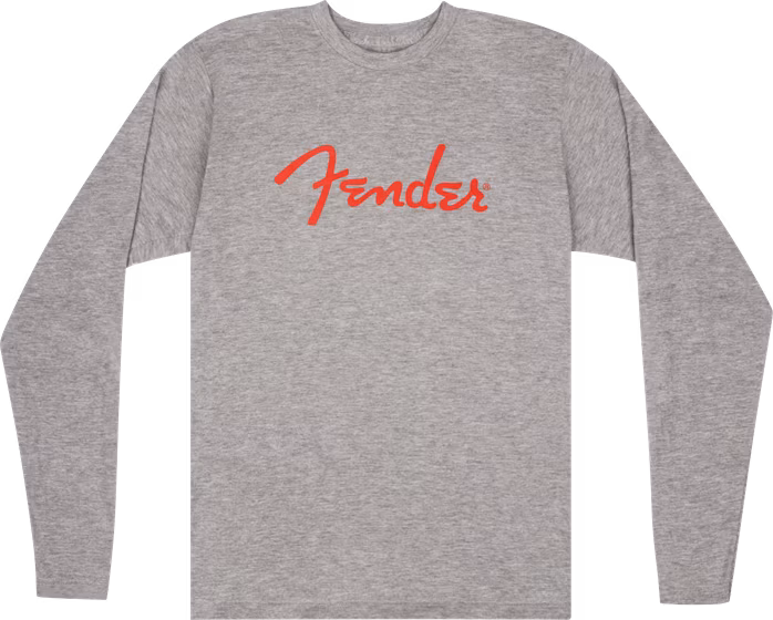 Fender Spaghetti Logo Long Sleeve T-Shirt - XL - T-Shirt