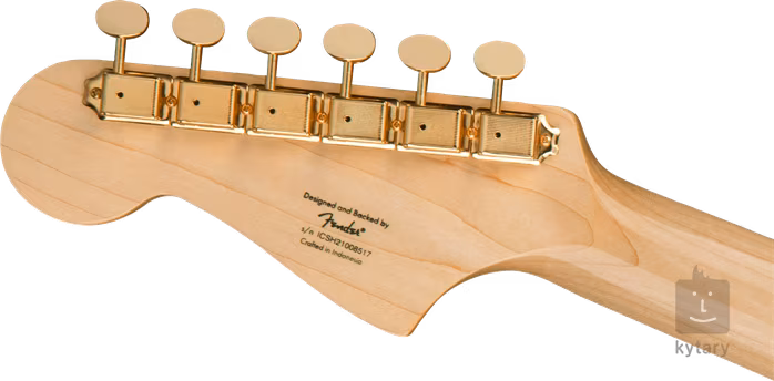 Fender Squier 40th Anniversary Jazzmaster Gold Edition LRL LPB - E-Gitarre