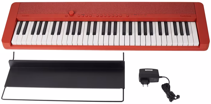 Casio CT-S1 RD - Keyboard mit Anschlagdynamik