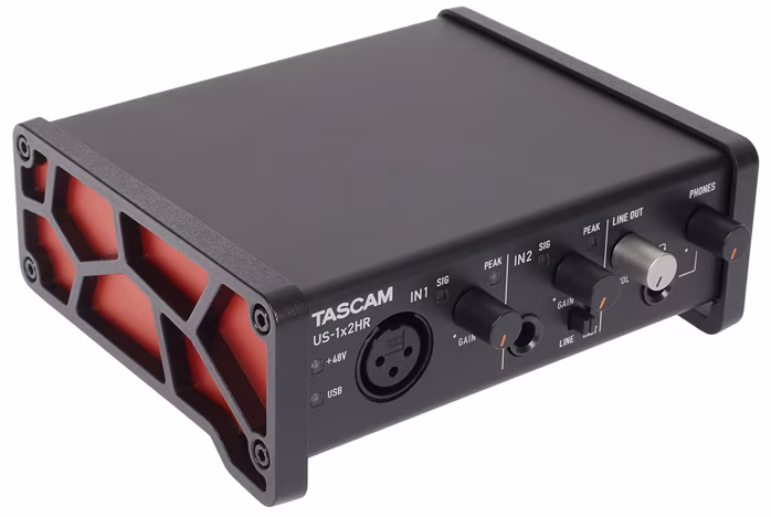Tascam US-1x2HR  - USB-Soundkarte