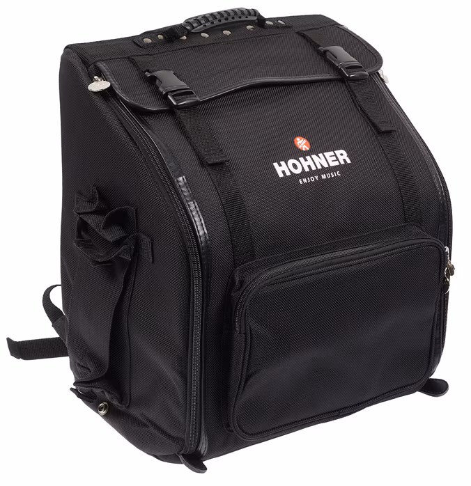 Hohner Bravo II 48 red (ausgepackt) - Tastenakkordeon