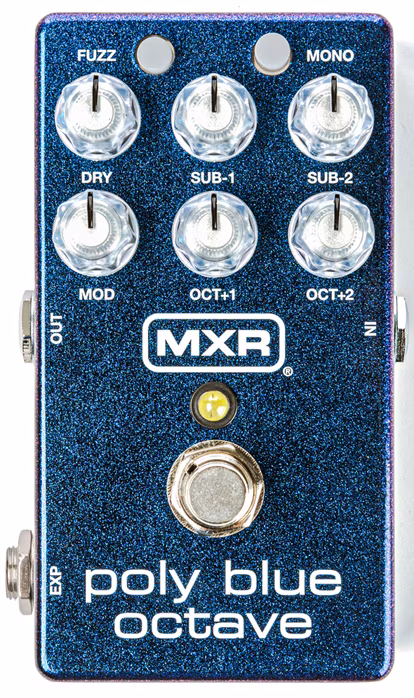 MXR M306 Poly Blue Octave - Gitarren-Effekt