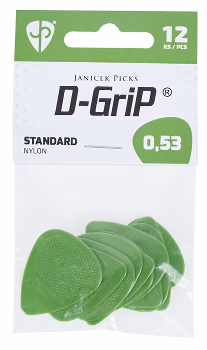 D-GriP Standard 0.53 12 pack - Plektren