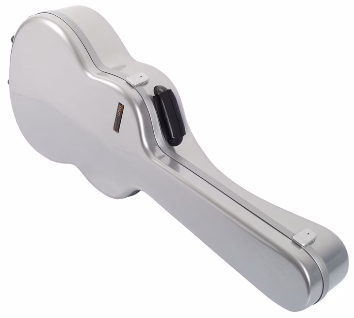 Bam La Défense - Classical Guitar - Brushed Aluminium - Koffer für klassische Gitarre