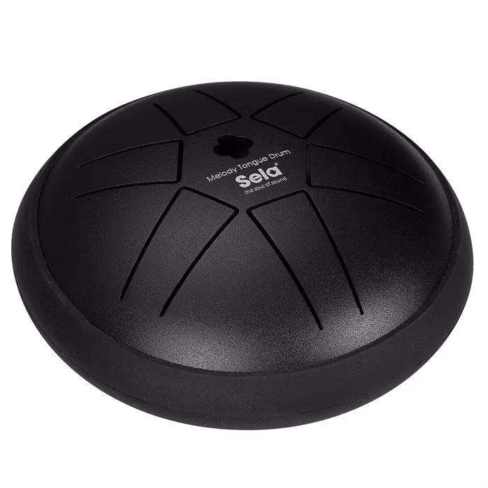 Sela 5.5" Melody Tongue Drum Black - Tonque Drum