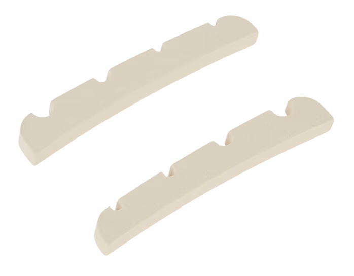Fender Jazz Bass Pre-Slotted Micarta String Nuts - Sattel