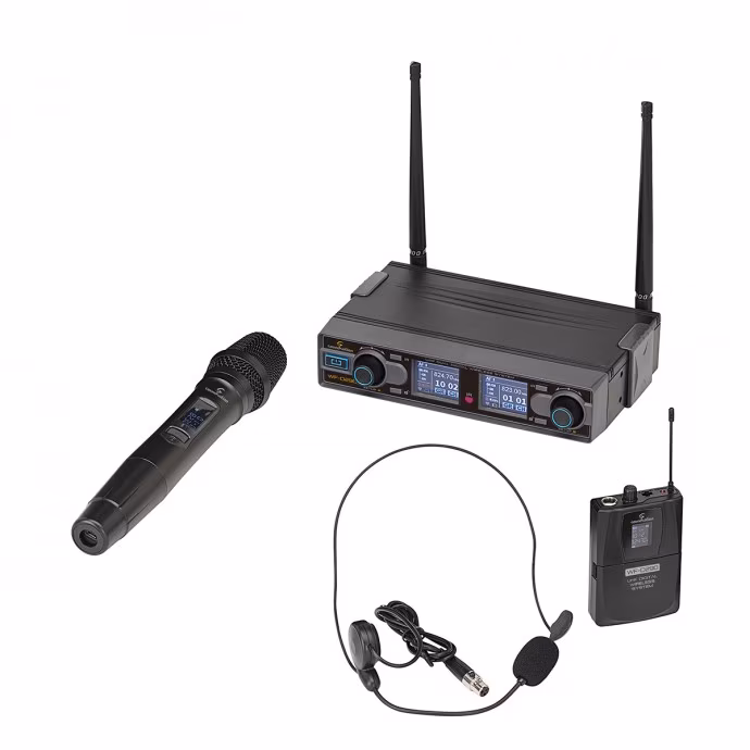 Soundsation WF-D290HP - Duales Wireless-Set