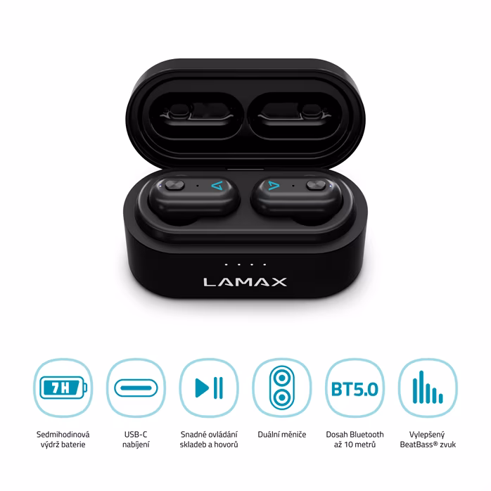 LAMAX Duals1 - Wireless-Headset