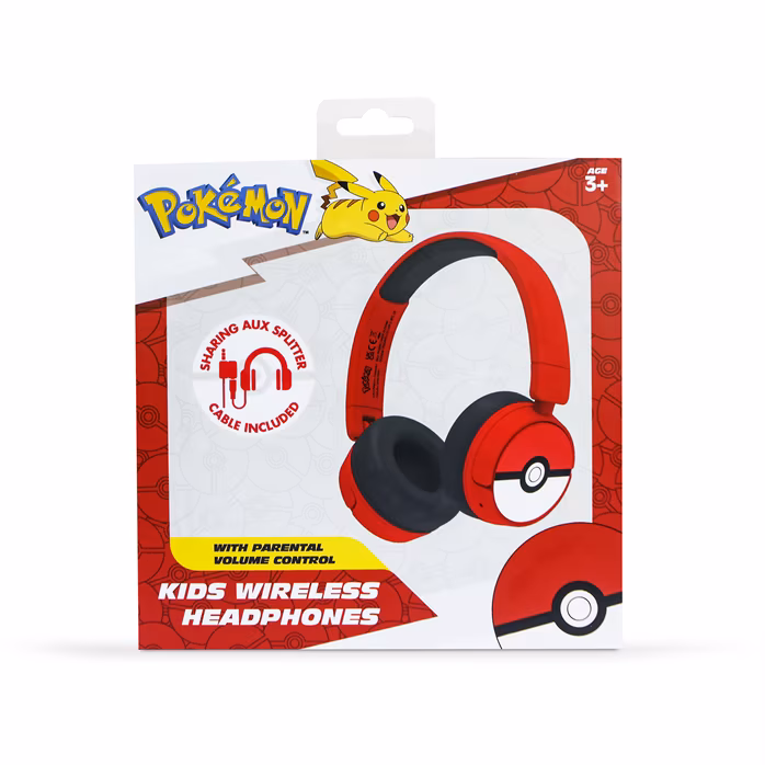 OTL Poké ball Kids Wireless Headphones - Wireless-Headset