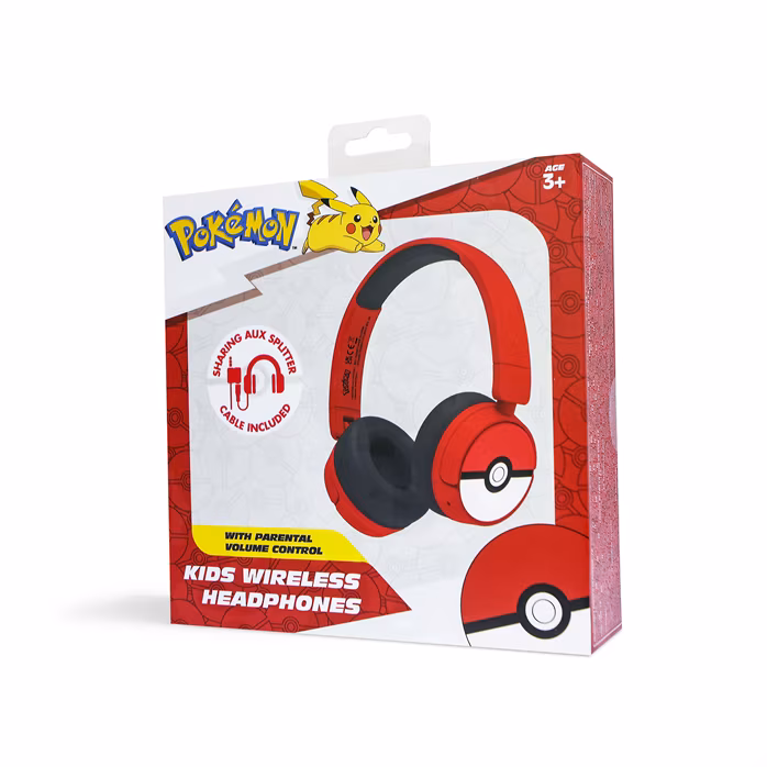 OTL Poké ball Kids Wireless Headphones - Wireless-Headset