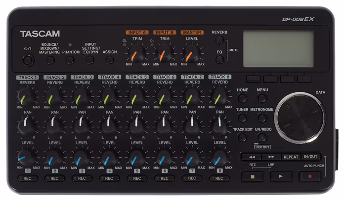 Tascam DP-008EX - Multistopp-Recorder
