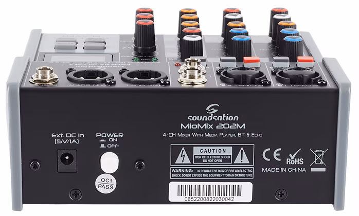 Soundsation MIOMIX 202M - Analoges Mischpult