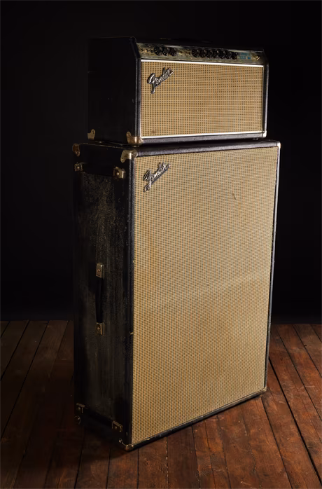 Fender 1969 Bandmaster Reverb Amp TFL 5005D Stack - Gitarren-Röhrenverstärker mit Lautsprecher