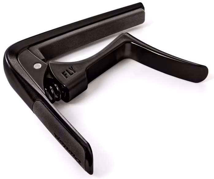 Dunlop Trigger Fly Capo Curved Black - Kapodaster
