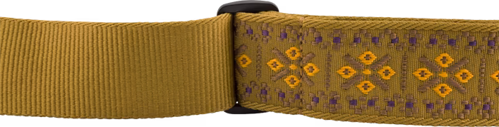 Fender Pasadena Woven Strap, Lattice Tan, 2" - Gitarrengurt