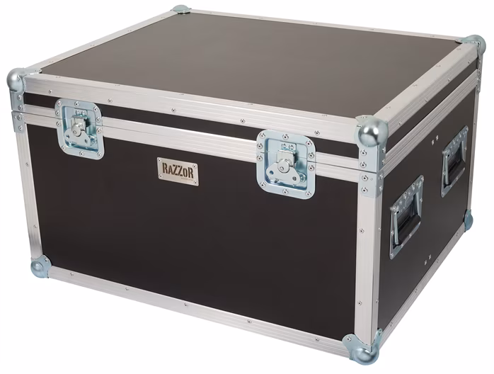 Razzor Cases Case for 4x BeamZ BPP210 with padded compartment - Flight Case für Beleuchtung