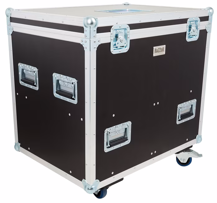 Razzor Cases 4x Chauvet VESUVIO 2 Case - Flight Case für Beleuchtung