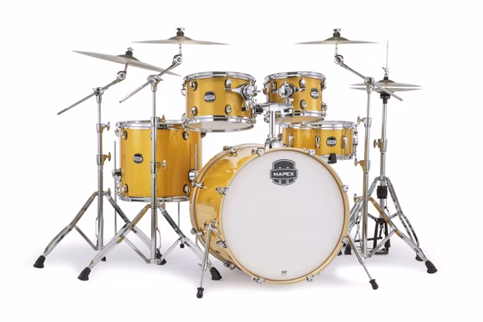 Mapex Mars Birch Rock Set Sunflower Sparkle - Schlagzeug