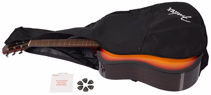 Fender FA-115 Dreadnought Pack WN SB - Akustikgitarre set