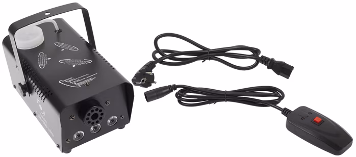 Flash FLM-600 MINI FOG MACHINE + RED - Nebelmaschine mit LED