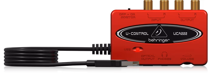 Behringer UCA222 - USB-Soundkarte