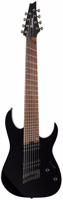 Ibanez RGMS8 Black - Achtsaitige E-Gitarre