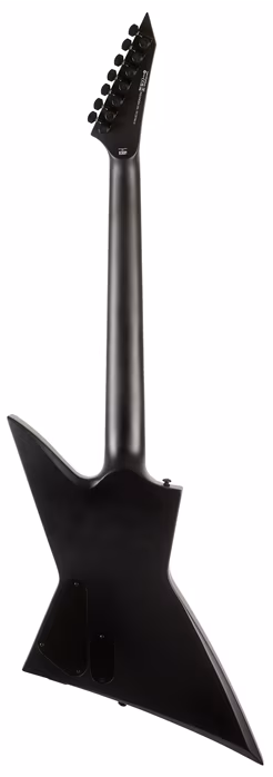 ESP LTD EX-7 Baritone Black Metal Black Satin - Siebensaitige E-Gitarre