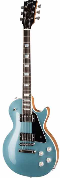 Gibson Les Paul Modern Faded Pelham Blue Top - E-Gitarre