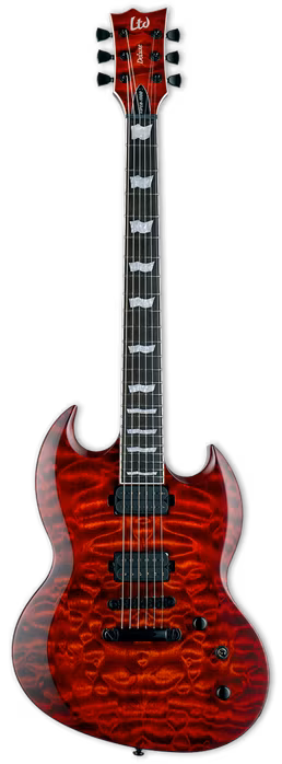 ESP LTD VIPER-1000 QM TESB - E-Gitarre