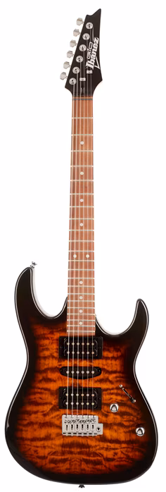 Ibanez GRX70QA Sunburst - E-Gitarre