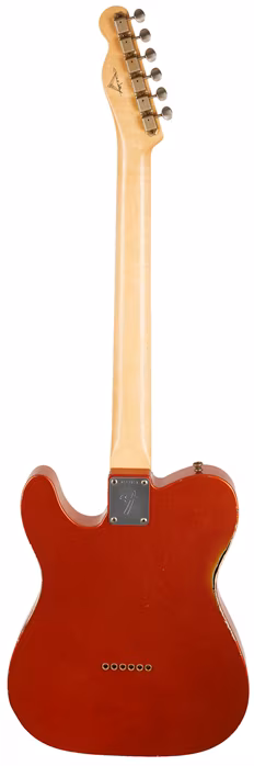 Fender Custom Shop 67 Telecaster Thinline Masterbuilt Paul Waller JRN Relic - E-Gitarre